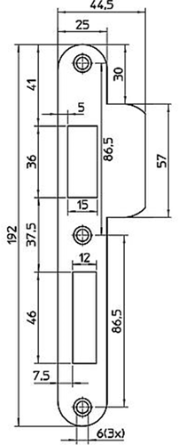 Nemef p 4139 17 h dr.2+4 cerradero - 9413990177