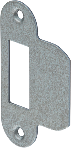 Cerradero Nemef p1255 | latón 23,3x71,5mm redondeado | dr 1+2+3+4 - 9125590540