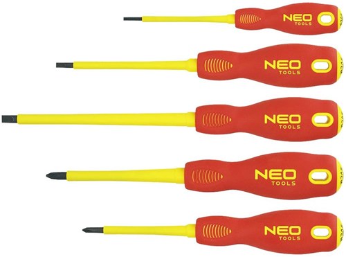 Set cacciaviti Neo 5 pezzi 1000 V - 6460180