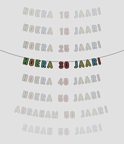 Ghirlanda neon Paperdreams evviva 30 anni!