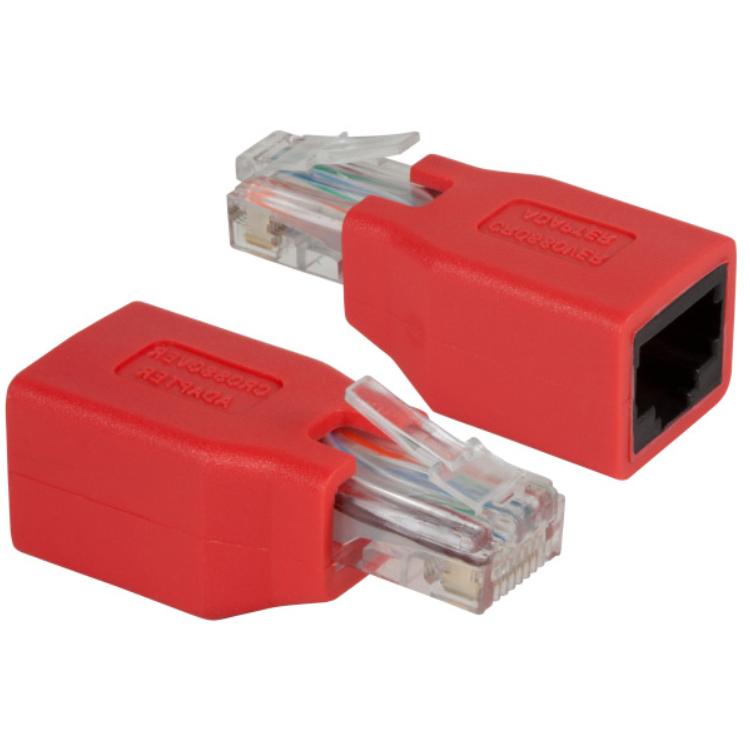 Netwerk koppelstuk utp, rj45 crossover