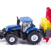 Trattore Siku New Holland con Kverneland