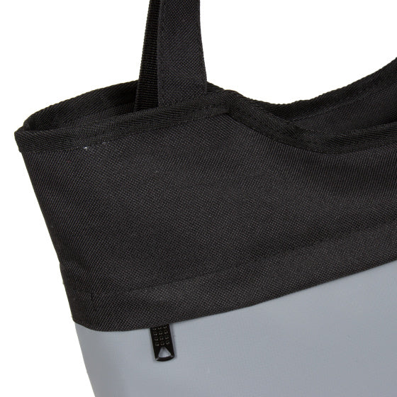 Bike Carbon Water -Borsa per biciclette per acquirente Repellente 12L Grigio