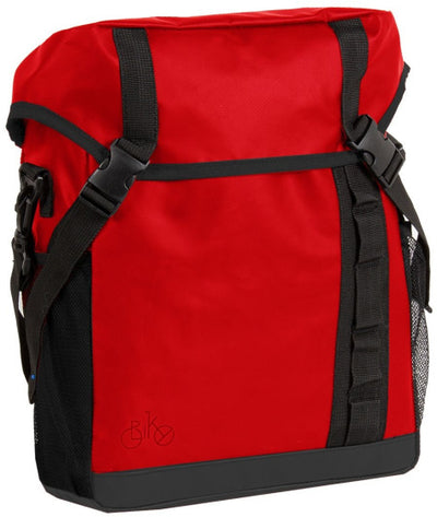 Acqua di carbonio per biciclette -Borsa in bicicletta per biciclette Repellente 12L ROSSO