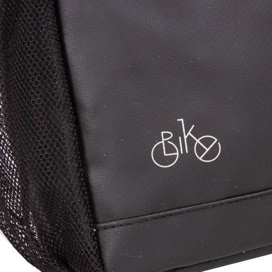 Acqua di carbonio per biciclette -Borsa in bicicletta in bicicletta 12l di nero