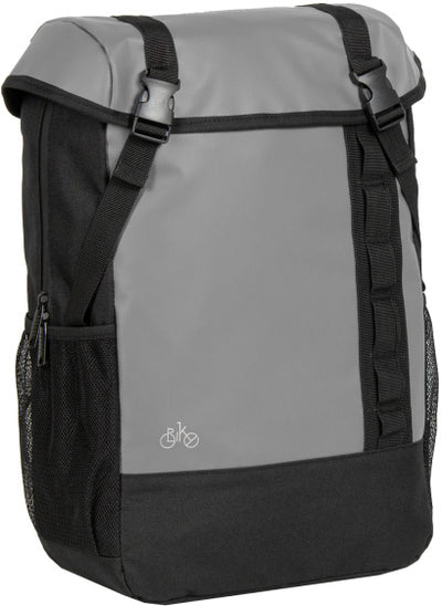 Acqua di carbonio per biciclette -Borsa a tracolla in bicicletta repellente 24L grigio