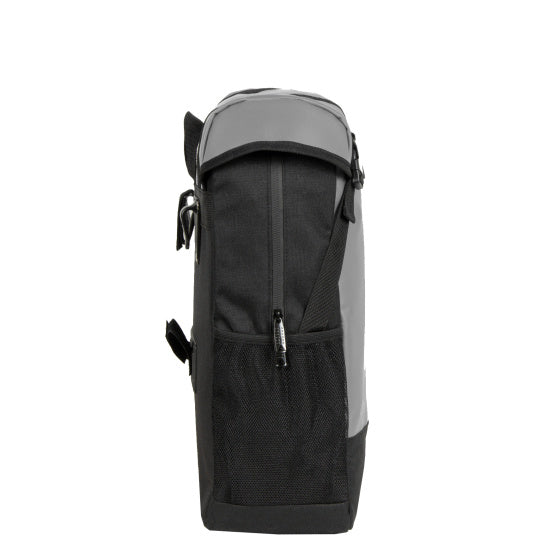 Acqua di carbonio per biciclette -Borsa a tracolla in bicicletta repellente 24L grigio