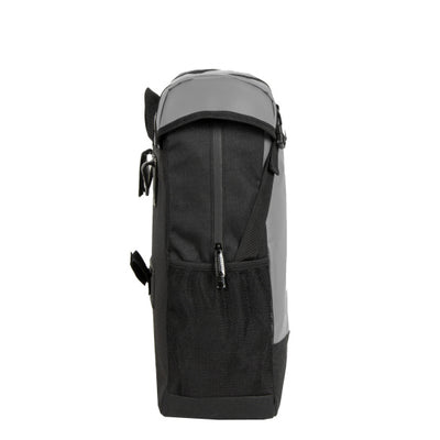 Acqua di carbonio per biciclette -Borsa a tracolla in bicicletta repellente 24L grigio