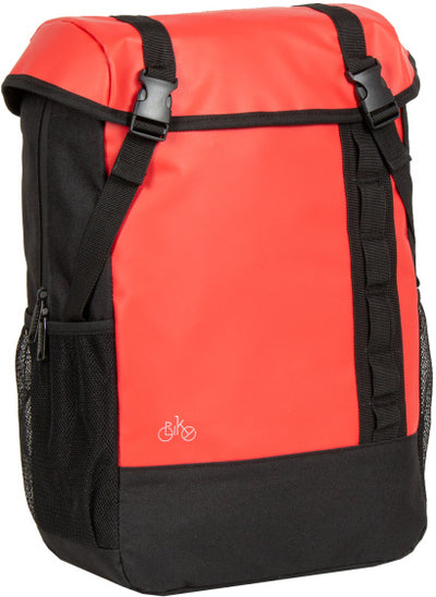 Acqua di carbonio per biciclette -Borsa in bicicletta per biciclette Repellente 24L ROSSO