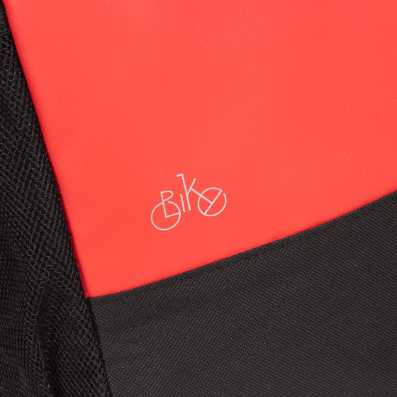 Bike carbon waterafstotende fietsschoudertas 24l rood