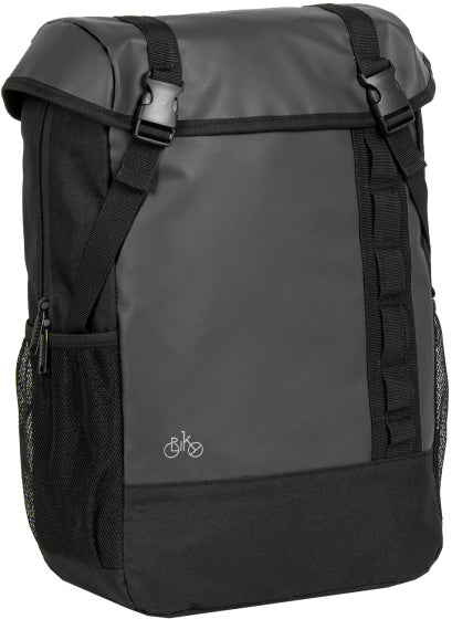 Acqua di carbonio per biciclette -Borsa a tracolla in bicicletta Repellente 24L NERO