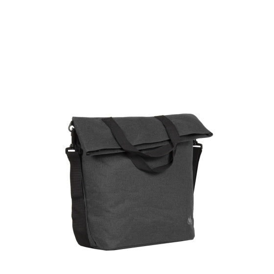 Borsa per biciclette per acquirente per biciclette con gambo con spalla Nylon 12L Black
