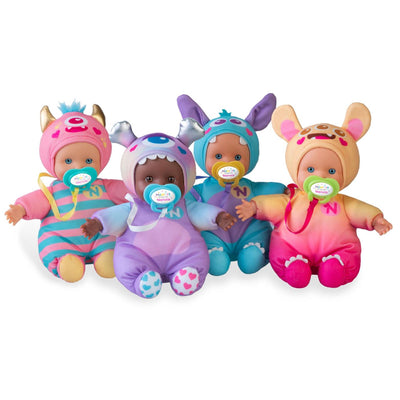 Bambola Nenuco Monster Friends 15 cm + ciuccio
