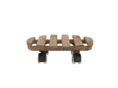 Carrello per piante Esschert design marrone ø29
