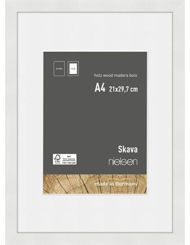 Design Nielsen Nielsen Frame di foto 6321101 Skava White A4 21 X 29,7 cm