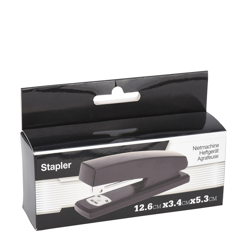 Cucitrice nera 12,6x3,4x5,3cm