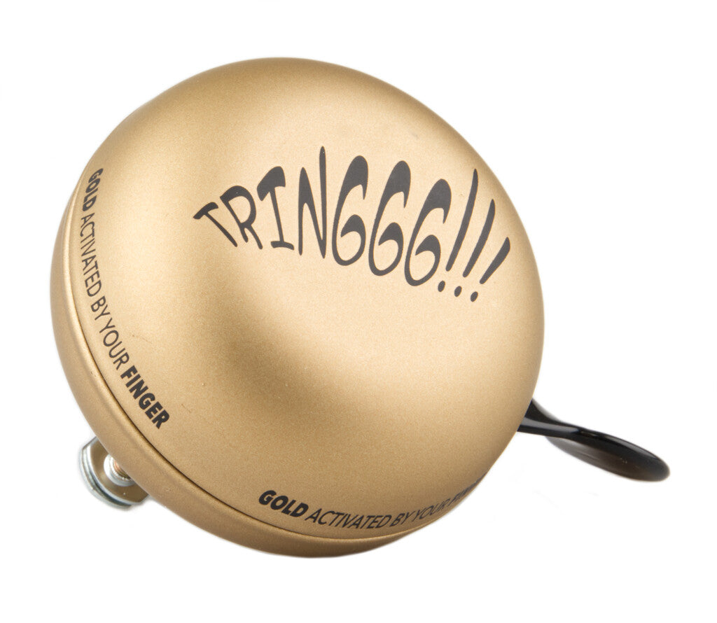 Non traffico n v ding-dong Bel 80mm, oro 24 karaats