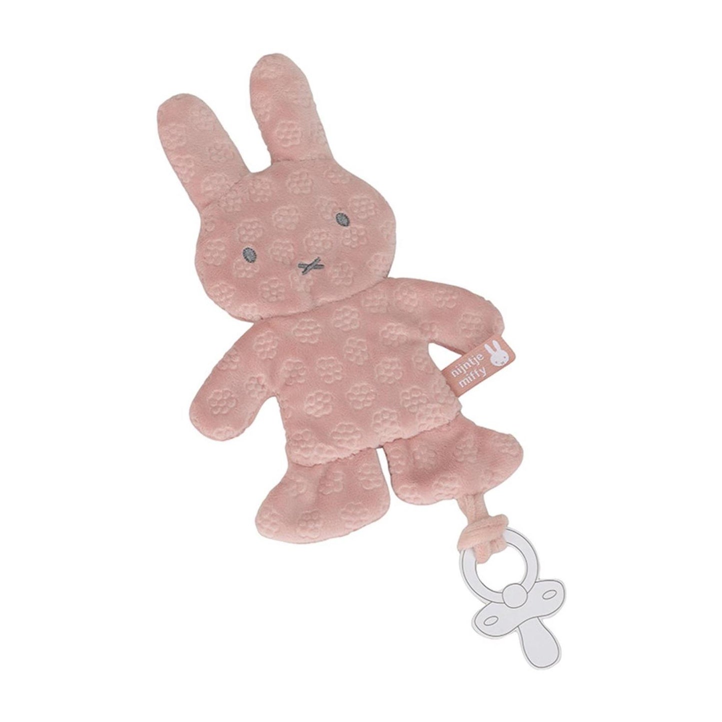 Piccolo ciuccio Dutch Miffy in panno rosa