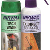 Nikwax tech wash + tx-direct spray - detergents