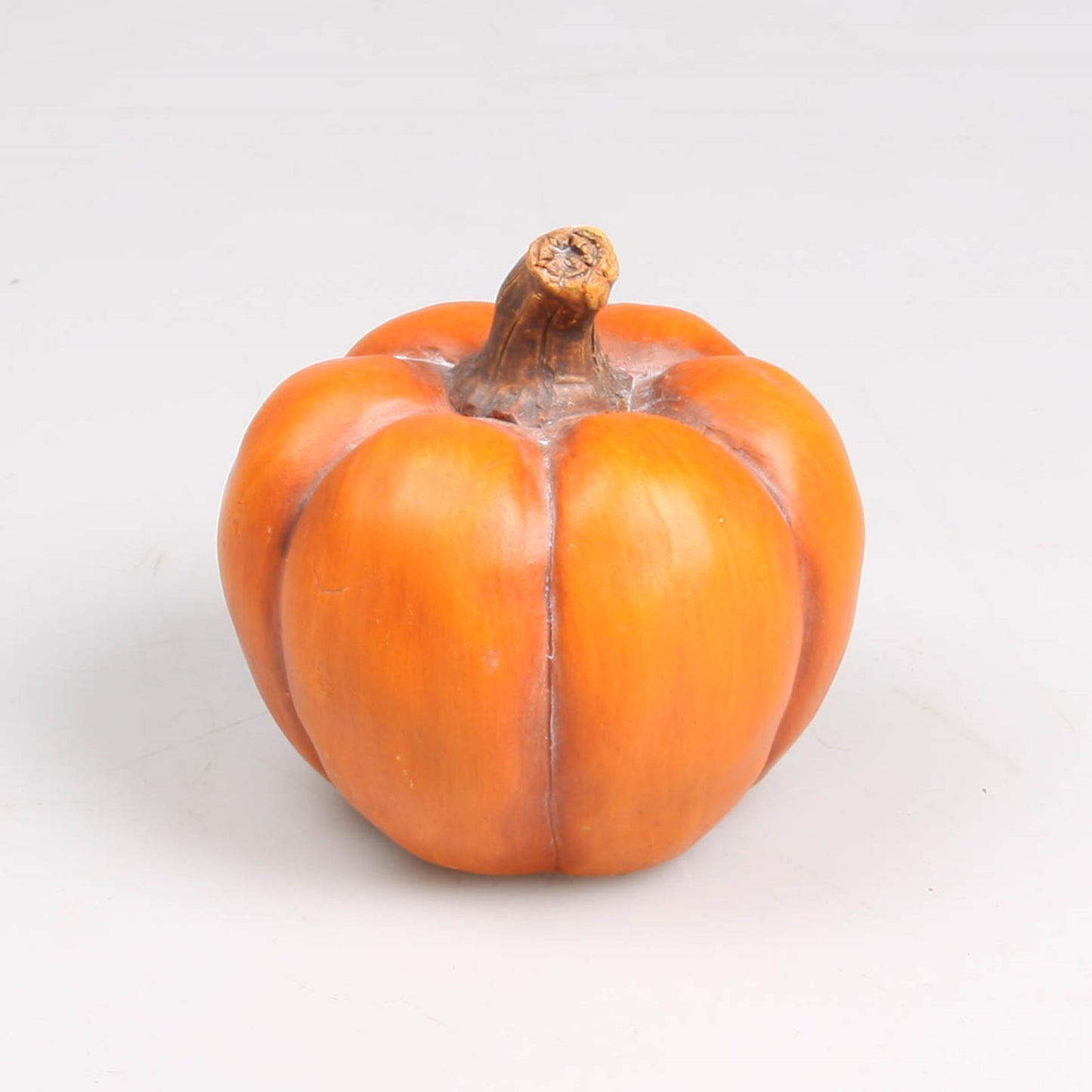 Decoración inspirada en la temporada calabaza loza naranja h10,5cm