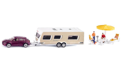 Siku 2542 passenger car with caravan