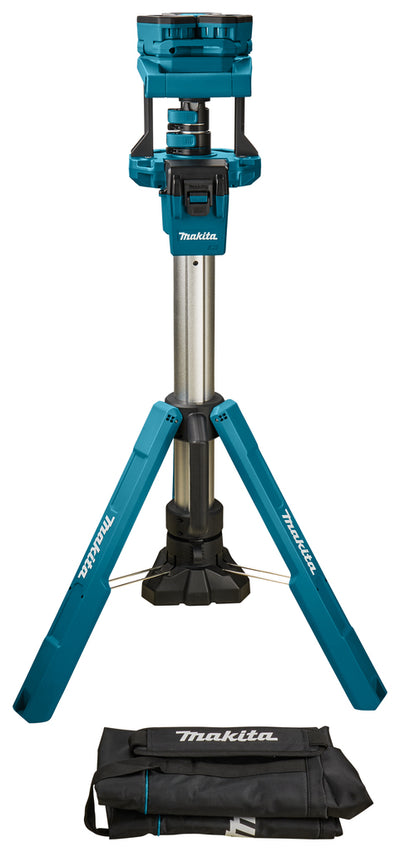 Makita nladml814 | statieflamp | 14,4 v 18 v | 3 spots | in doos met tas en draagband - nladml814