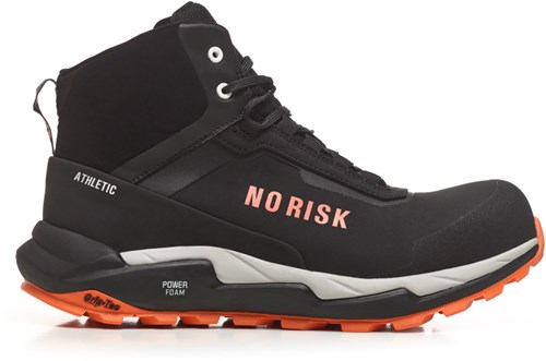 No risk athletic mid stx orange 1019.15 s7l | zwart oranje | maat 40 - 00.071.066.40