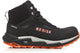No risk athletic mid stx orange 1019.15 s7l | zwart oranje | maat 40 - 00.071.066.40