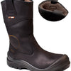Bota de trabajo sin riesgo crowheart teddy forrado xw metal free s3 | negro | talla 45 - 00.071.030.45