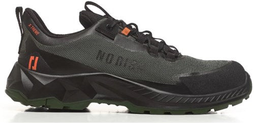 No risk x-treme low green 1257.08 s3l | zwart groen | maat 36 - 5607421120369