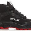 No risk x-treme mid black red 1057.10 s3l | zwart rood | maat 45 - 5607421134458