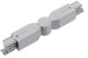 Esquinero nórdico regulable para. carril aluminio 5050043