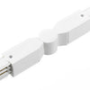 Pezzo angolare nordico regolabile per. binario bianco 5050042