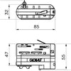 Adattatore di alimentazione Nordic Rail bianco 5050428