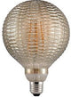 Nordlux globo led g125 e27 2-12w 2200k avra oro bambù - 2760220