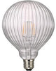 Enzo nordlux led globe g125 e27 2-15w 2200k avra helder stripes - 2760260