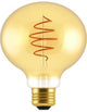 Enzo nordlux led globe g125 e27 4,9-35w 2200k filament spiraal gold dimbaar - 2760150