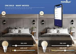 Nordlux LED gls e27 8.5-60w mate inteligente regulable - 2770050