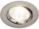 Enzo nordlux led inbouwspot rond dorado smart light rond nickel geschuurd 5,5w ip65 - 4806280