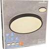Enzo nordlux led plafonniere noxy 17w 3000 4000k 35cm zwart - 4802379