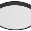 Enzo nordlux led plafonniere noxy 17w 3000 4000k 35cm zwart - 4802379