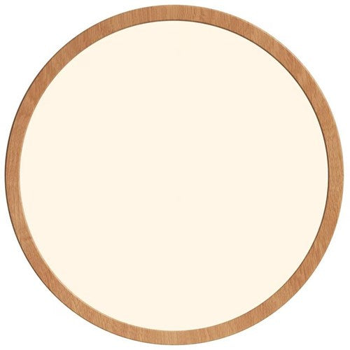 Enzo nordlux led plafonniere oja 29 hout 17w 2700k warm wit 29cm - 4802319