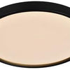Enzo nordlux led plafonniere oja 29 zwart 14,5w 3000k 4000k 29cm - 4802306
