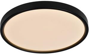 Enzo nordlux led plafonniere oja 29 zwart 14,5w 3000k 4000k 29cm - 4802306