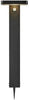 Enzo nordlux led solar tuinlamp op spie rica 5w 3000k zwart 60cm - 4802810