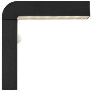Nordlux Aplique solar LED alya 5w 3000k negro - 4802830