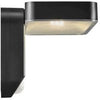 Enzo nordlux led solar wandlamp rica 5w 3000k zwart - 4802800