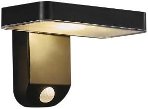 Nordlux Lampada da parete solare LED Rica 5W 3000K nera - 4802800