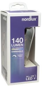 Nordlux LED ST64 E27 5-15W 1800K Filamento Spirale Grigio Dimmerabile - 2760085