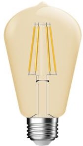 Enzo nordlux led st64 e27 5,4-34w 2500k filament gold dimbaar - 2760100